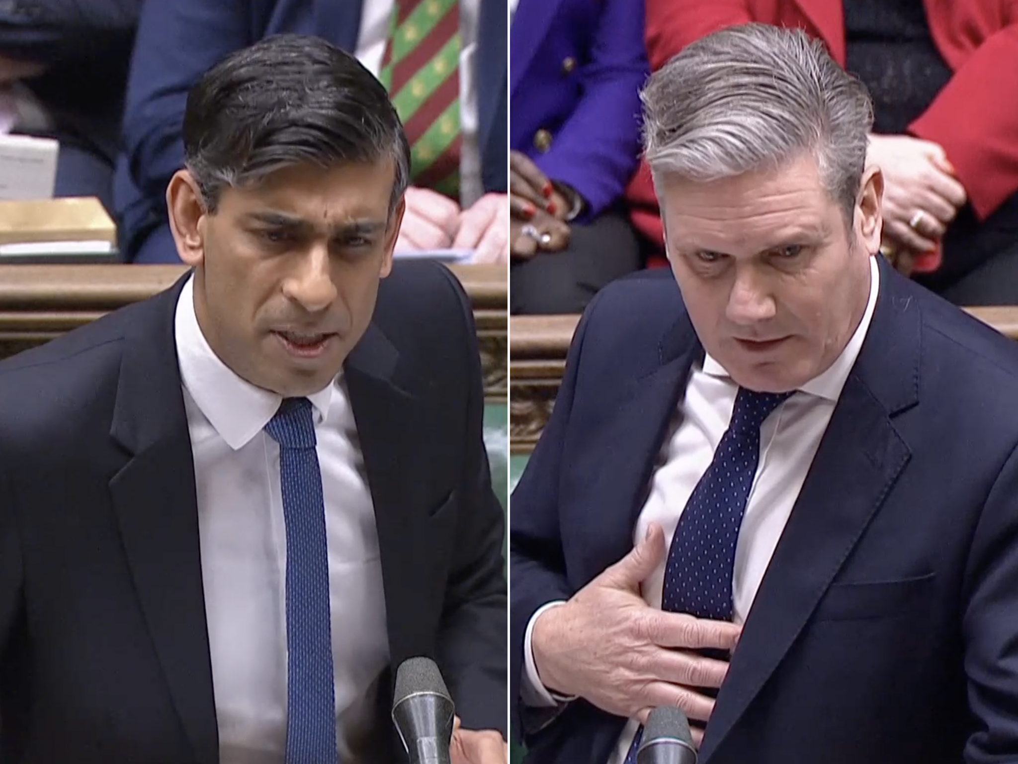 Watch: Rishi Sunak Faces Keir Starmer At PMQs As Strike Action Cripples ...